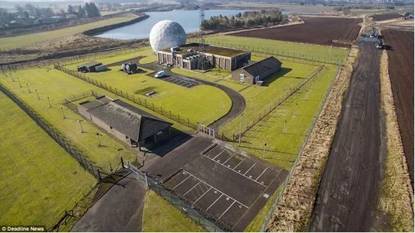 AeroSKinross's tweet photo. Pleased to announce agreement with owners (RW Ferguson &amp; Co.) to Terms for purchase of former MOD Balado Bridge Satellite Comms Station at Kinross. Subject to planning and funding, existing buildings will be repurposed for creation of a family aerospace themed visitor attraction! https://t.co/a3HUUGAtWz