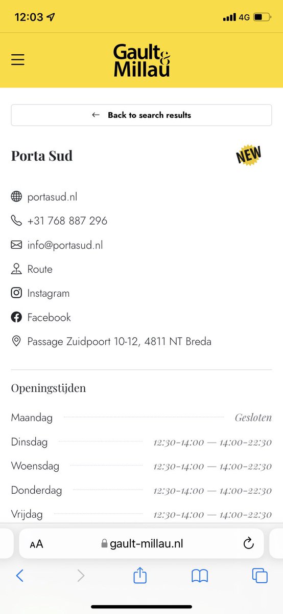 Vandaag bekendmaking <a href="/gaultmillau/">Gault&Millau</a> Nederland, we hebben vernomen dat we in de gids staan. Nog geen idee met welke waardering, we wachten in spanning af. #gaultmillau #breda #restaurant #gaultmillaunl