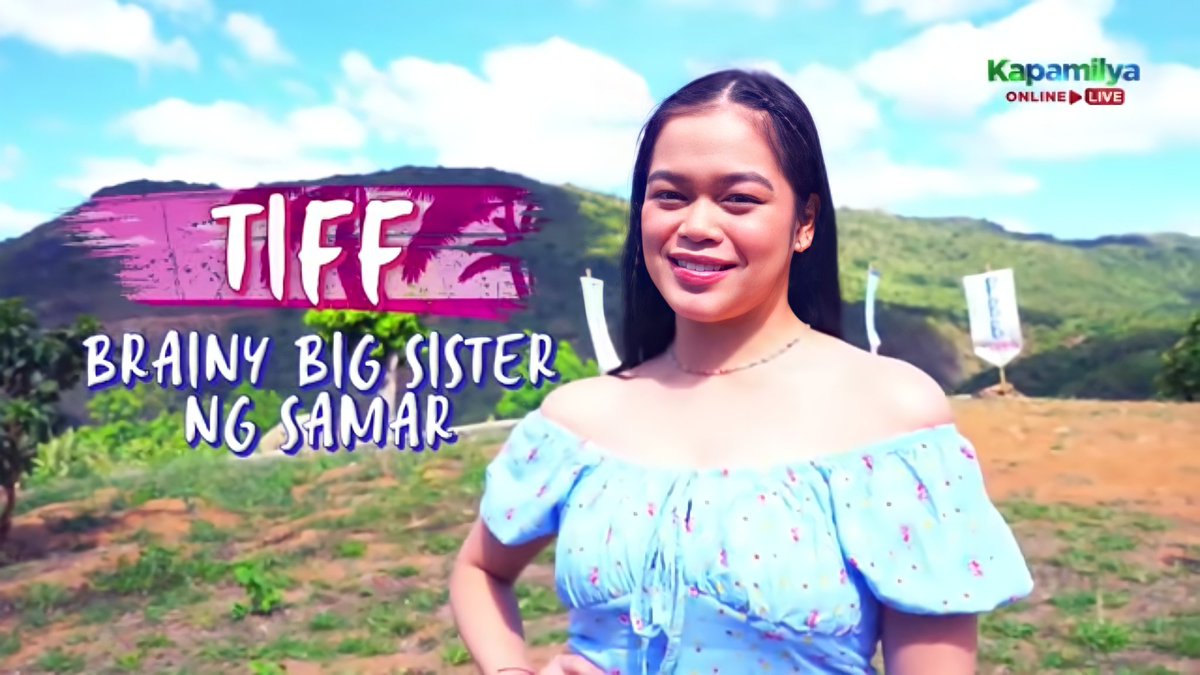 teamtiff_WW's tweet photo. TIFF RONATO Ang Brainy Big Sister Ng Samar! Pls support Tiff on her Pbb journey 💕 

#Pbbtiff | #TiffRonato https://t.co/NfOXUTC3Pt