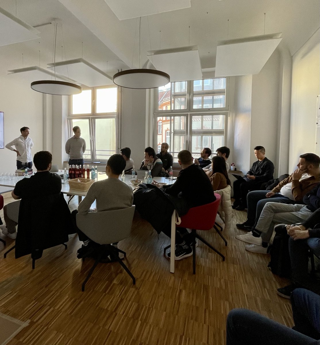 Redstone (@redstonevc) on Twitter photo Redstone x ESADE
On Thursday we had 17 MBA Students from the @ESADE at our office in Berlin.
Ben, <a href="/MickaelBell90/">Mickaël Bellaïche</a> and <a href="/SamuliRedstone/">Samuli Sirén</a> gave first hand insights into Redstone and Venture Capital. 
It was a very exciting exchange and great fun! Redstone x ESADE
On Thursday we had 17 MBA Students from the @ESADE at our office in Berlin.
Ben, <a href="/MickaelBell90/">Mickaël Bellaïche</a> and <a href="/SamuliRedstone/">Samuli Sirén</a> gave first hand insights into Redstone and Venture Capital. 
It was a very exciting exchange and great fun!