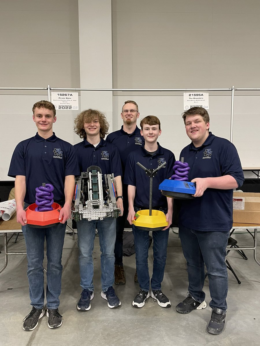 BayPortRobotics's tweet image. This team from @BayPortHS is qualified for the VEX worlds competition! Way to go!!