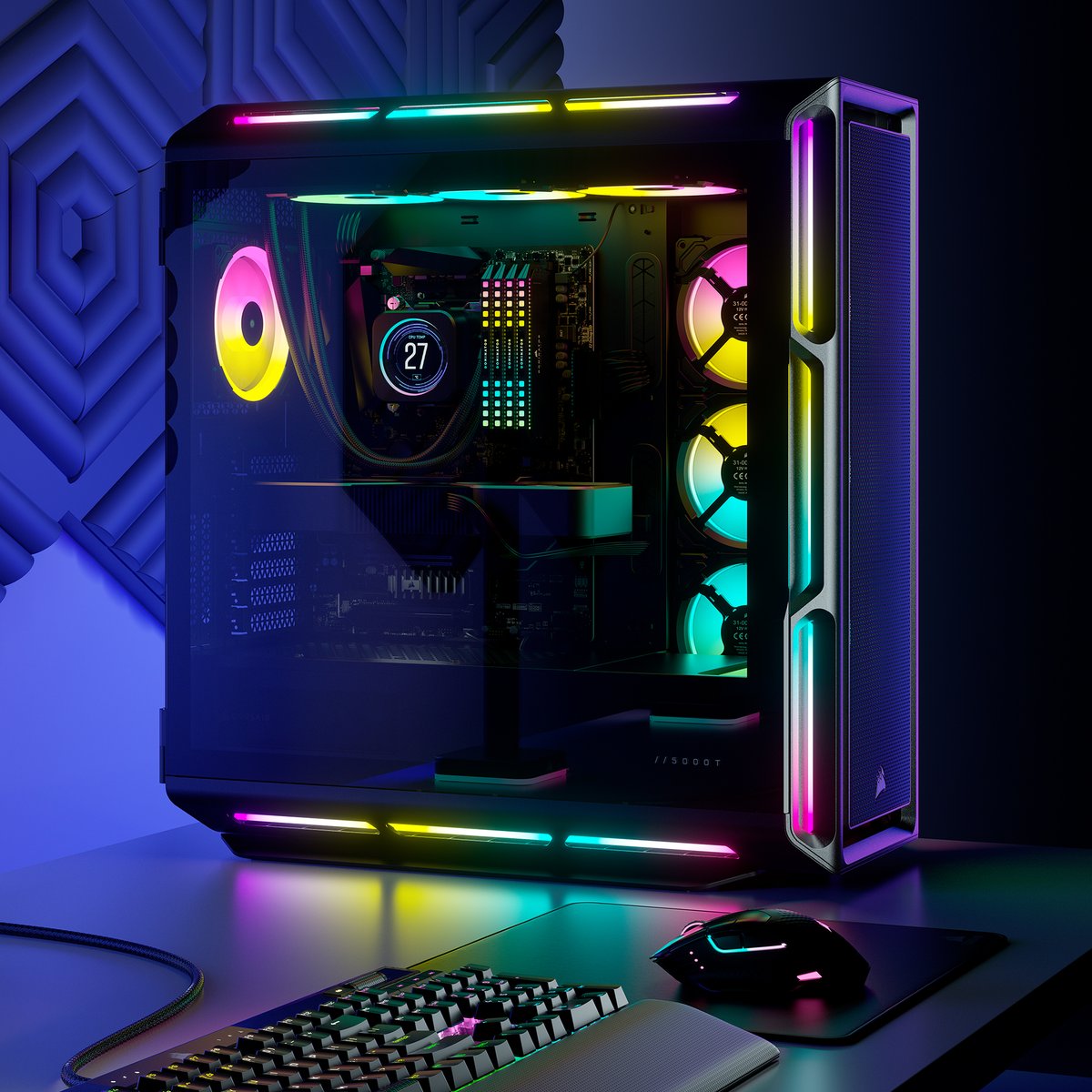 CorsairSpain's tweet photo. ¡Aprovecha todo el rendimiento que ofrece el ecosistema CORSAIR! 🌈

Más info: https://t.co/Yo23yU3IjN https://t.co/aJdbUbixtW