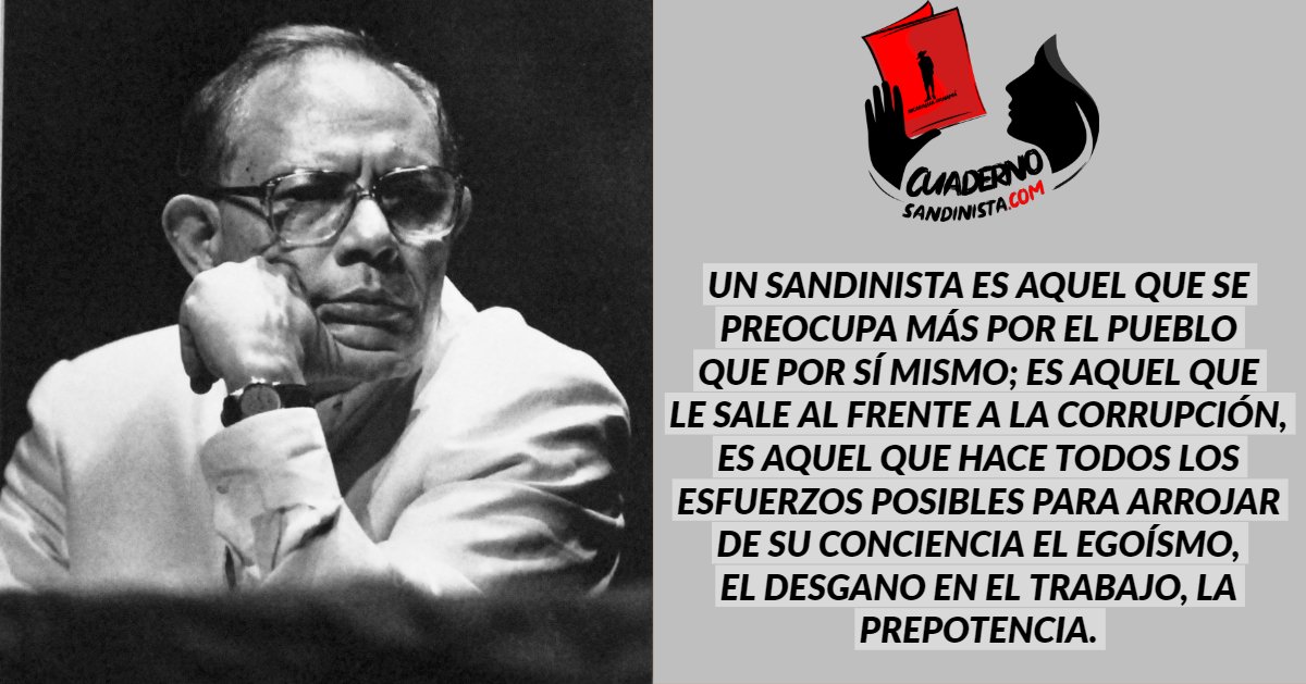 Con esta frase del cmdt Tomas, les deseo Feliz Inicio de Semana
#Nicaragua