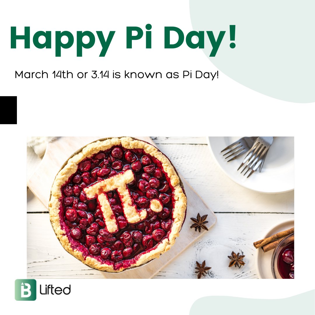 BLiftedca's tweet photo. Happy Pi Day! 

#piday2022 #PiDay #MondayMorning https://t.co/jgOXrKq7Ro