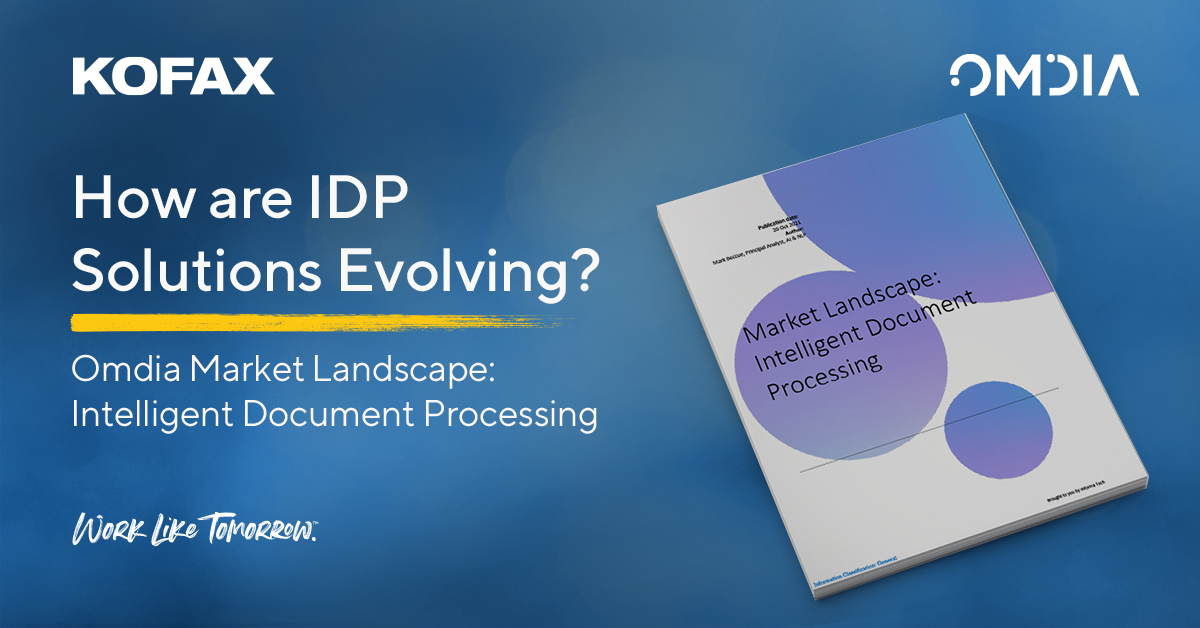 Patrick82549018's tweet photo. Gain a clearer understanding of the drivers, barriers, trends and players in the rapidly shifting intelligent document processing landscape. Access this Omdia market insights report: https://t.co/KQqXIQGYKM https://t.co/8u2IQannPz