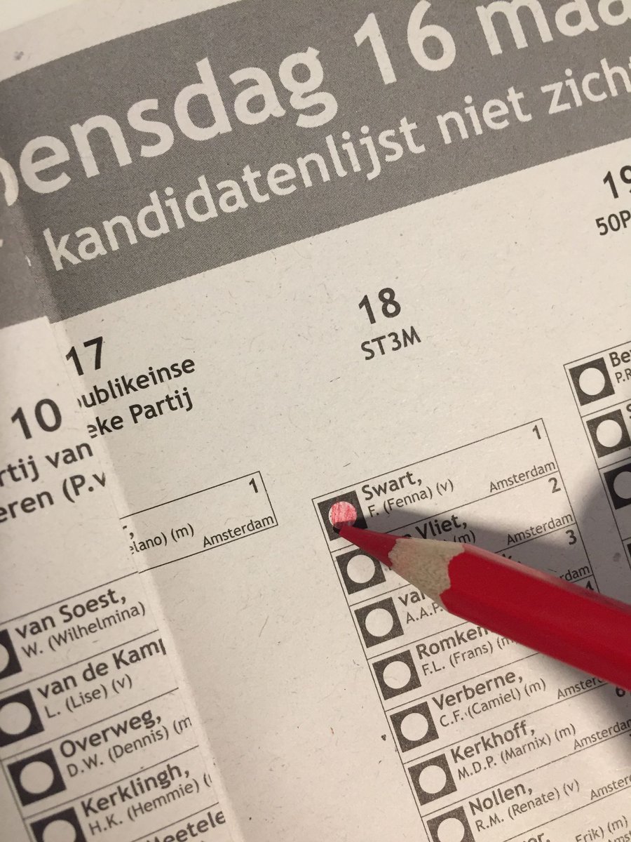 ST3MvandeSTAD's tweet photo. Eerste stem van ST3M is binnen van onze nummer 5 op de lijst voor de gemeenteraad van #ST3M  
Top! > @CamielVerberne 

#gemeenteraadsverkiegen2022 #politiek #Lijst18 #St3mVoorTegenmacht https://t.co/7R1fbPI4ZC