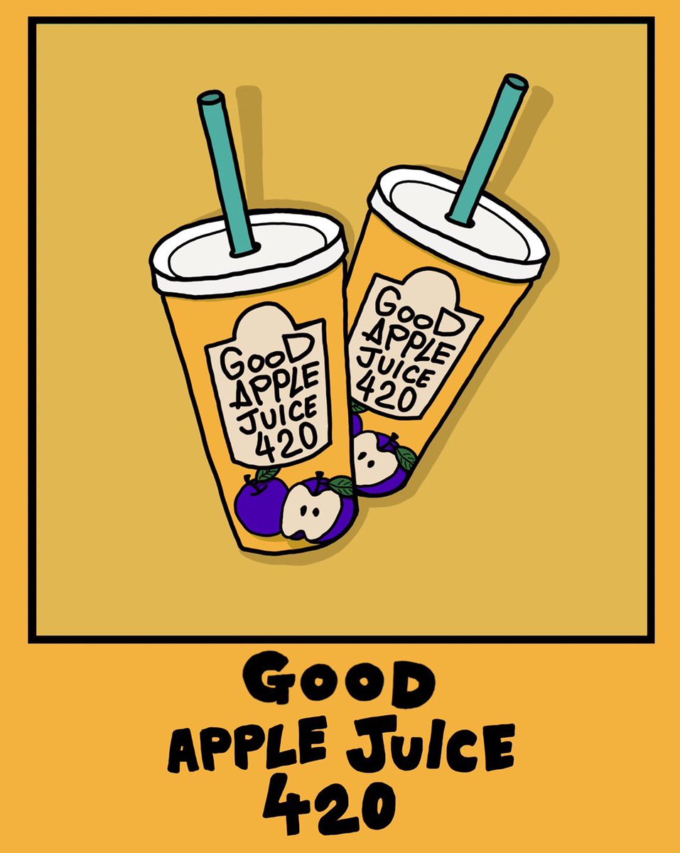 helper_195's tweet photo. フォービーとディムのお気に入りのリンゴジュース🍎

#HIPHOP #APPLE #JUICE #ART https://t.co/r0H2uk6Dok