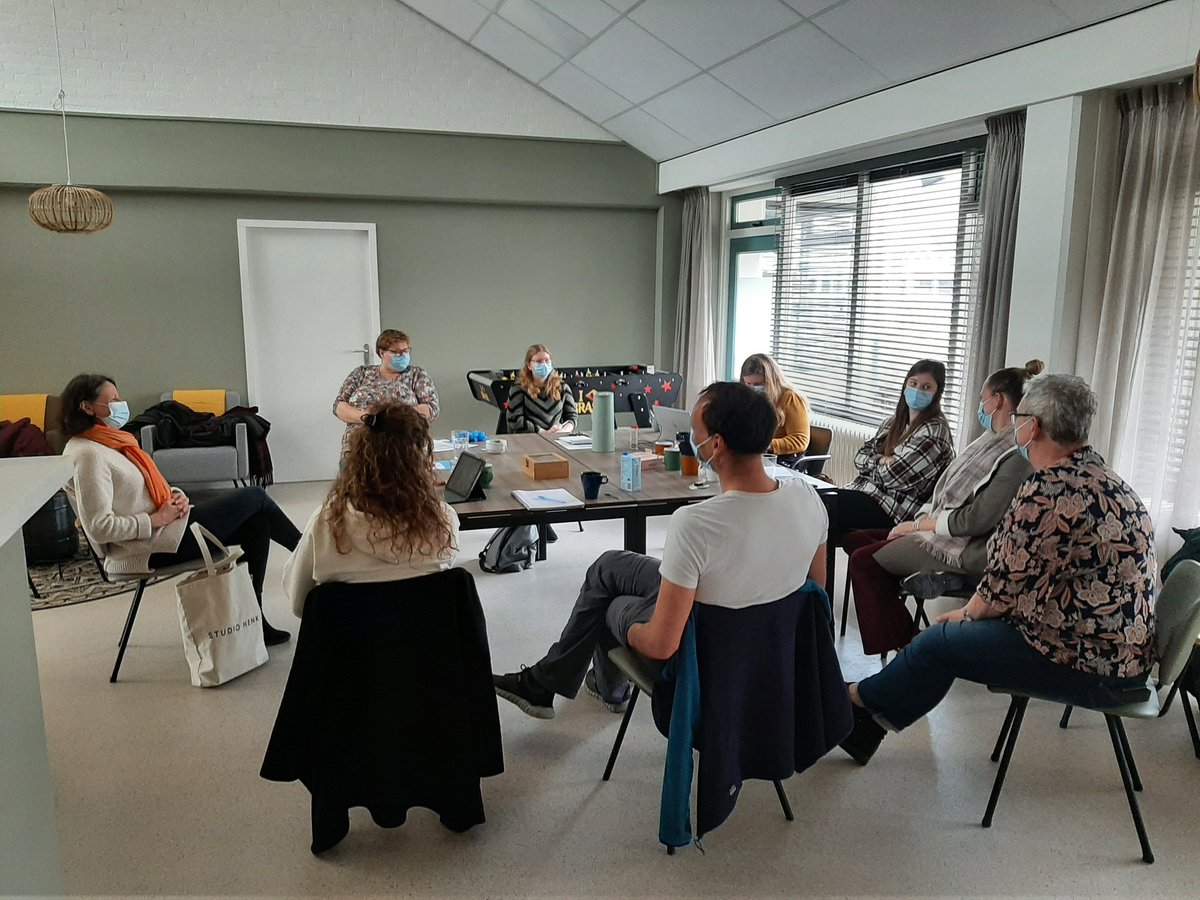 Vinkenoord <a href="/amerpoort/">Amerpoort-Sherpa</a> Beursvloermatch "Weerbaarheid clienten" #corona-inhaalrace". Team