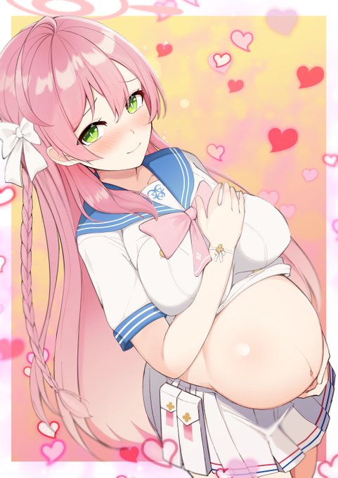 浦和ハナコのEXスキルは腕の部分がボテ腹に見えるという気づきの絵です 