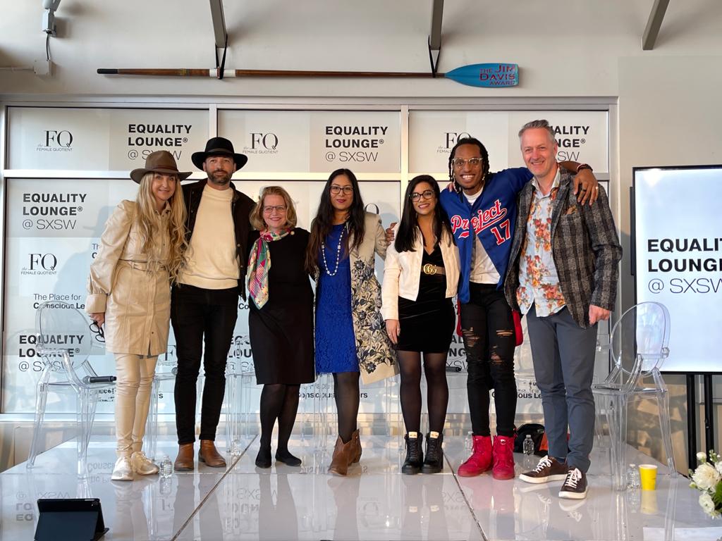 Energi.AI at #SXSW. Thanks for great conversations at <a href="/femalequotient/">The Female Quotient</a> house. 

<a href="/AndersLier/">AndersLier</a> <a href="/rosenbergann/">Ann  Rosenberg</a> <a href="/katiemehnert/">Katie Mehnert</a>