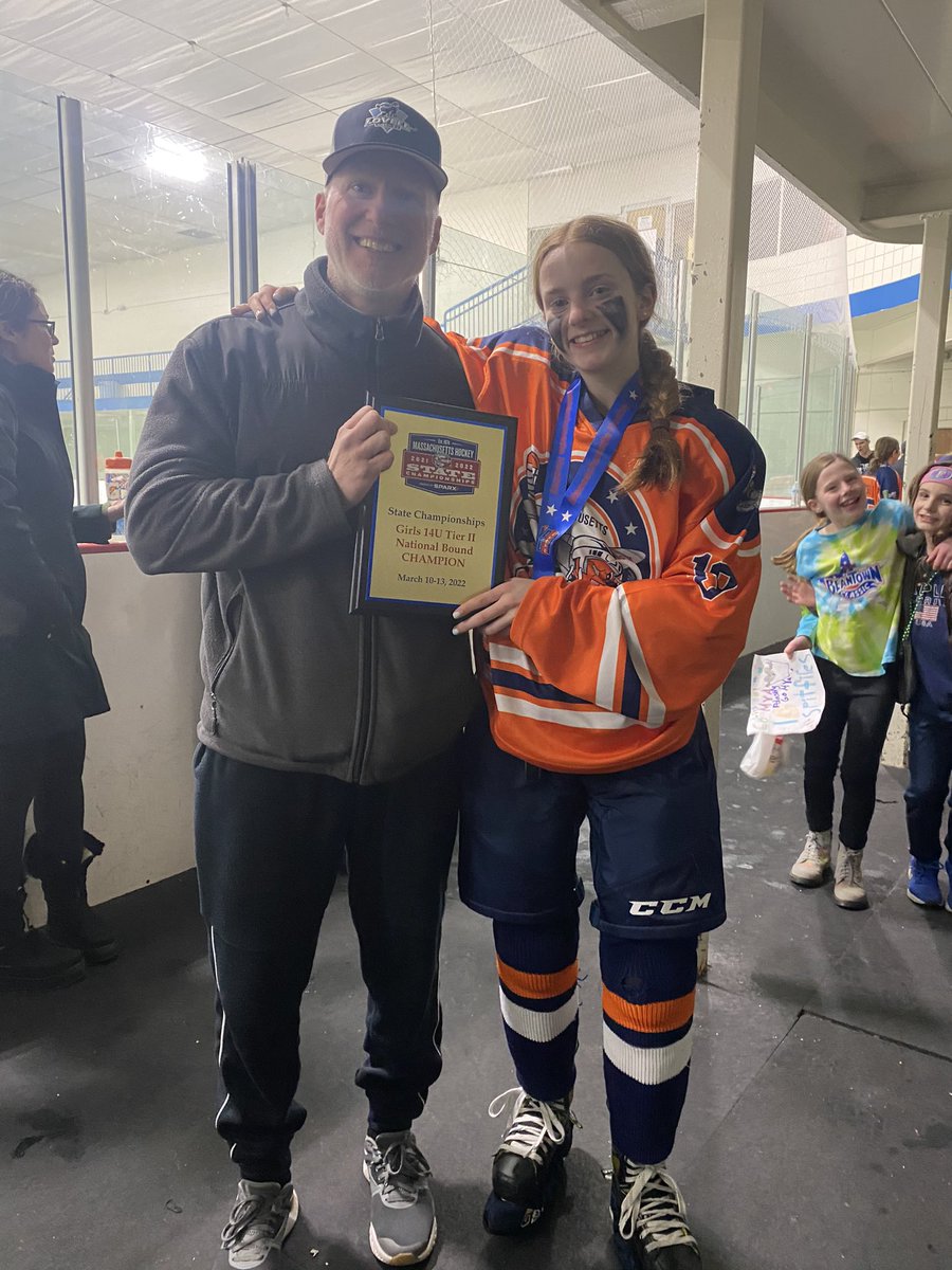 web_hockey's tweet photo. Congrats to 8th grader Jamie Noonan and the U14 Spitfires. Mass State Champions! It’s on to the National Championships! https://t.co/TM5sug9nTw
