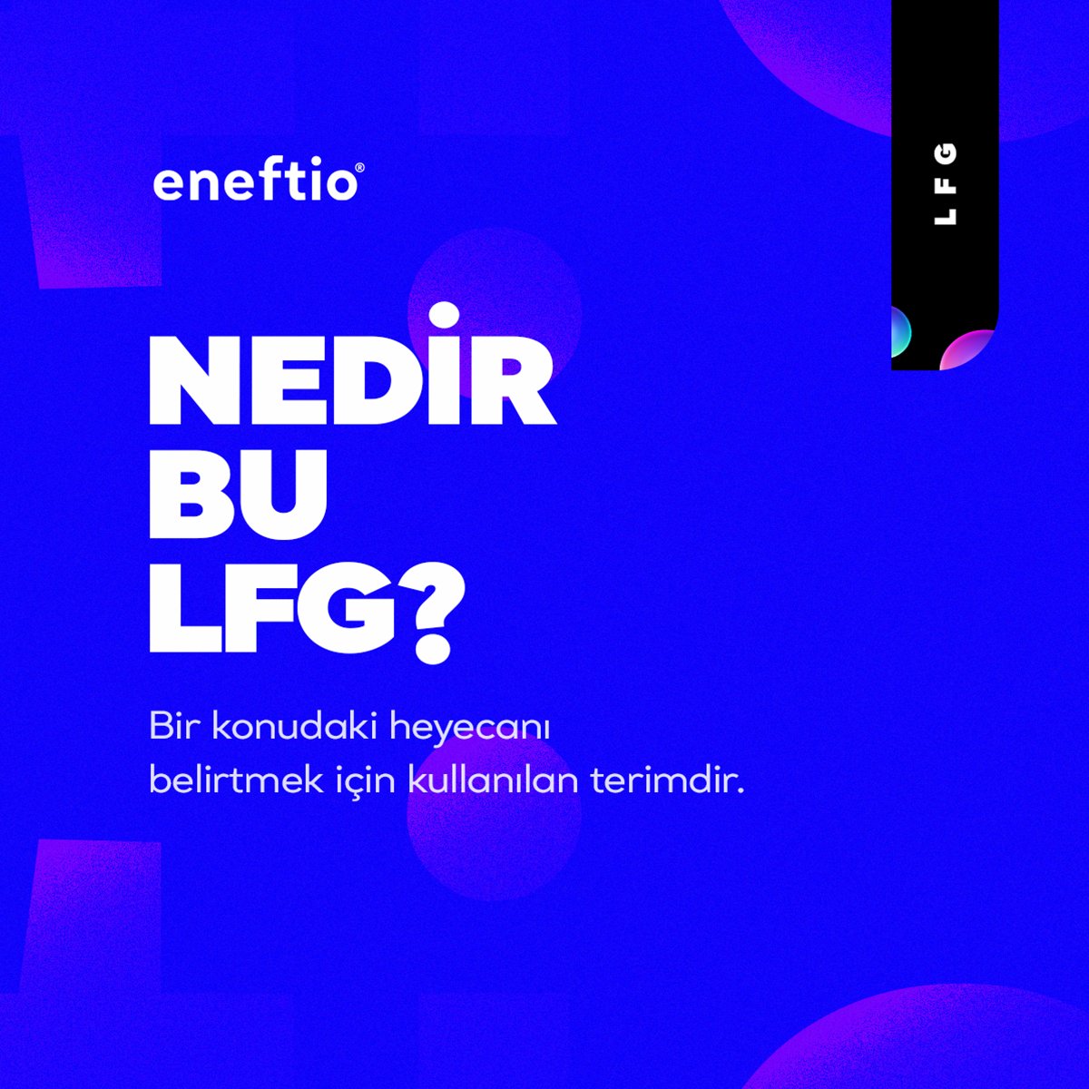 Eneftio’da sen hangi kategori için LFG hissediyorsun?

#Eneftio #NFT