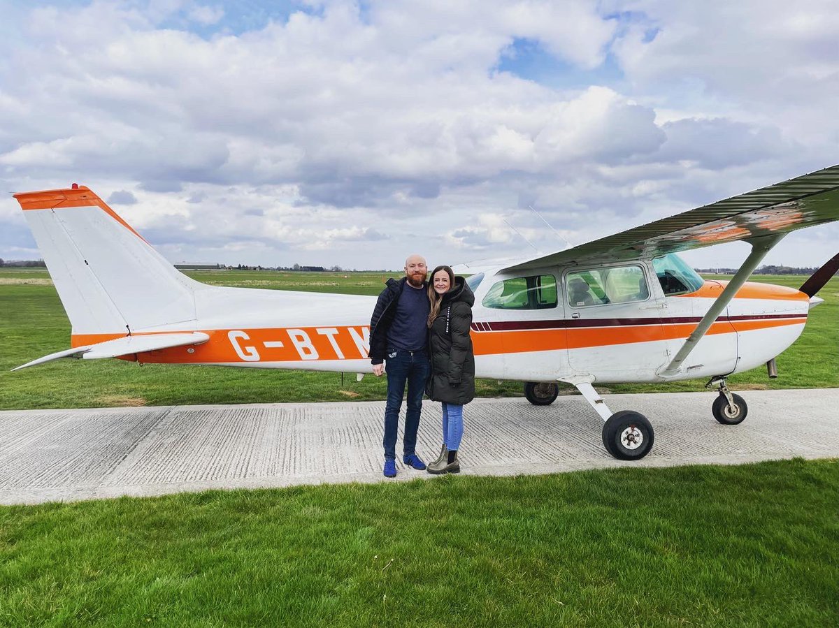 Skiving off from our Sherman duties to do what we love best….having fun trying something different and chasing the experiences ✈️ #adventures #experience #memories