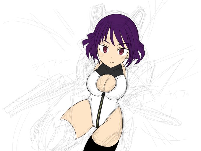 だめだ…単純に細かい所が分からなすぎて線が描けん…いちおう巻きモードで描くだけ描いてみるかぁ 