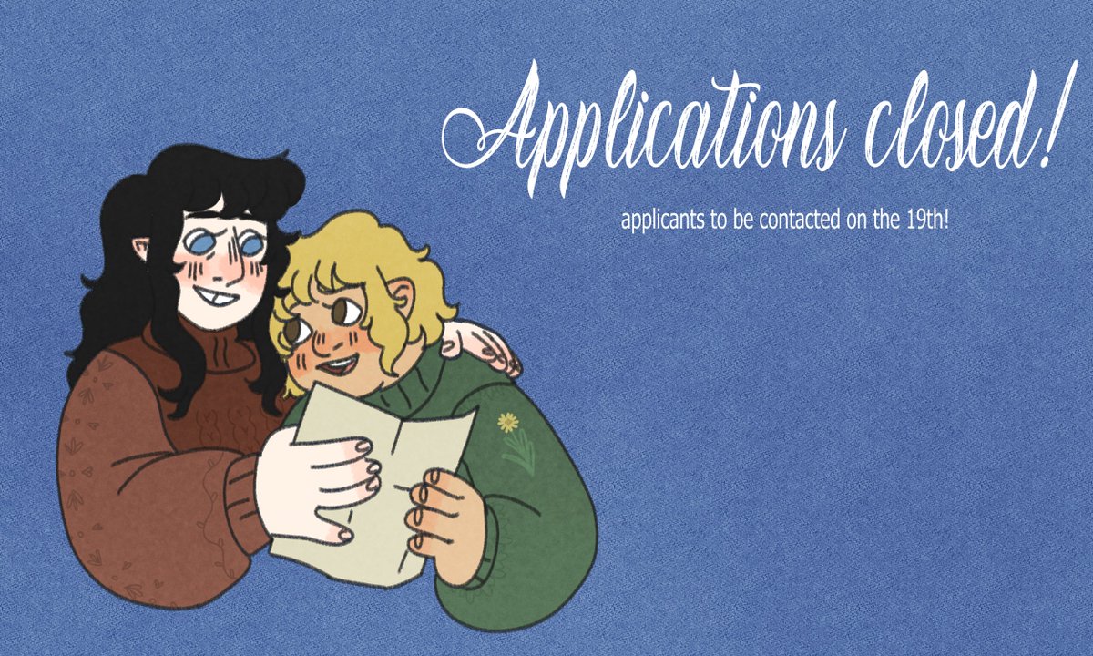 March 13th has passed, and applications are now closed!
