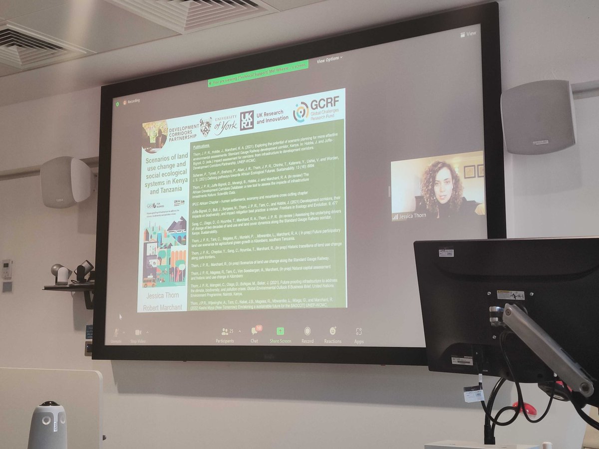 devcorridors's tweet photo. We have heard updates from our UK researchers team.

We have explored a range of topics, including: land-use change scenarios along the Standard Gauge Railway, delivering Sustainable Development Goals through corridors and the socio-political effects of #developmentcorridors. https://t.co/FPqPiKVzYW