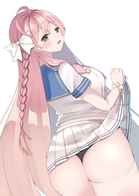 パンツか?水着か?みたいなハナコを描こうとしたけど腹チラしてるせいで成立しないことにさっき気づいたので供養 