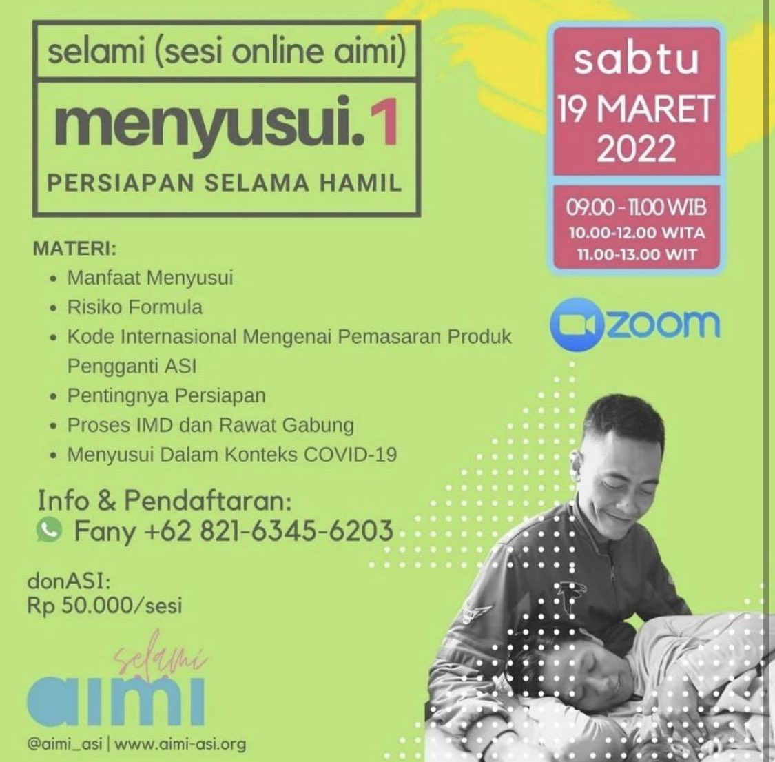 aimi_jogja's tweet photo. Mommies, kelas terakhir sebelum jeda puasa dan lebaran nih, yuk mumpung masih ada kuotanya, segera daftar yaaa.. https://t.co/oqEl8qIPpn