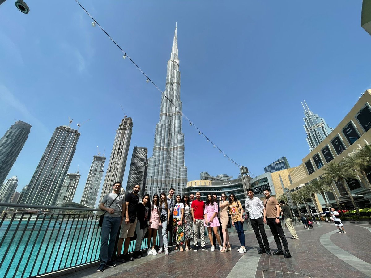 A group of young people from Azerbaijan visited @expo2020dubai organized by <a href="/HA_Center/">Heydar Aliyev Center</a>. 25 young people, who distinguished themselves by their achievements, as well as participants of Patriotic War visited the #AzerbaijanPavilion &amp; pavilions of other countries, on March 7 - 10.