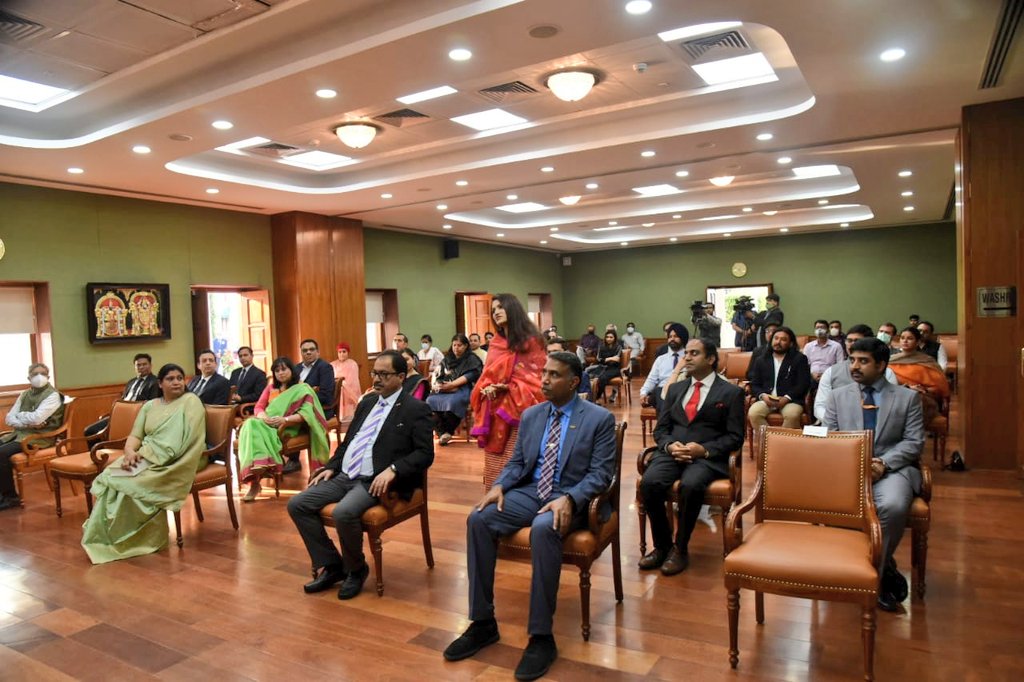 Vice-President of India tweet media