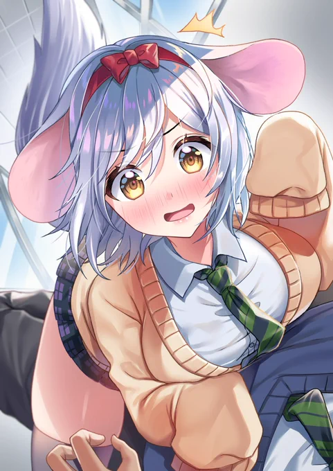 #ホワイトデーは銀髪白髪を愛でる日
てい!! 