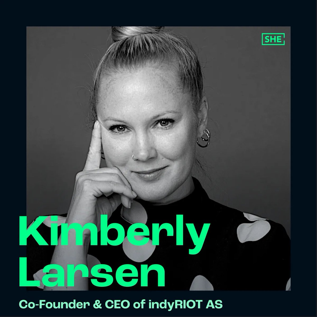 yourcommunities's tweet photo. We're proud to announce that indyRIOT CEO and Co-Founder @KimberlyLarsen will be hosting TECH stage @SHE_Community_ 2022. Know more https://t.co/UyhXWRl7Mz #shecommunity #SHE2022 #SHEConference https://t.co/rrFQeBFChk