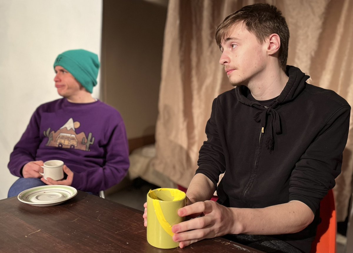 Starting the week off as we mean to go own, full of energy, enthusiasm and determination 😁🎭 <a href="/AyrshireColl/">Ayrshire College</a> <a href="/Patrick__Devlin/">Patrick Devlin</a> <a href="/ACSchoolsTeam/">ACSchoolsTeam</a> <a href="/AyrTechTheatre/">Tech Theatre</a>