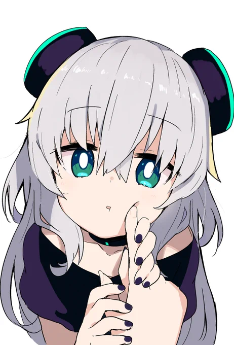 令和の銀髪ジト目ロボット少女
 #ホワイトデーは銀髪白髪を愛でる日 