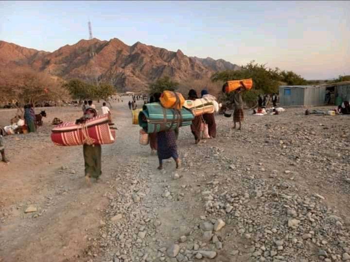 Tahir_A_Ebrahim's tweet photo. When will this end?
#Afar marks 76 days since the War ignored by federal government Launched on ze Northern part of the region by TPLF Invaders. 
It's people being fled everyday to Unknown places Bordering Ze region with #Eritrea.
#AfarUnderAttack https://t.co/GreXxYfi6F