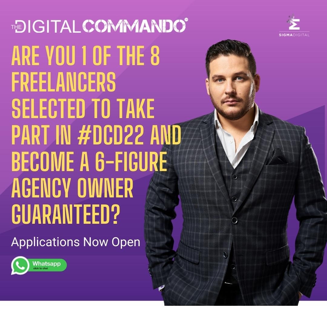 Are you ready to be the CEO of your own Digital Marketing Agency with a 6-Figure Turnover Guaranteed!

l8r.it/wRcn

#socialmediaskills #freelancer #freelance #freelancelife #freelancecommunity #freelancerlife #freelancers #freelancecoaching #freelancersunite