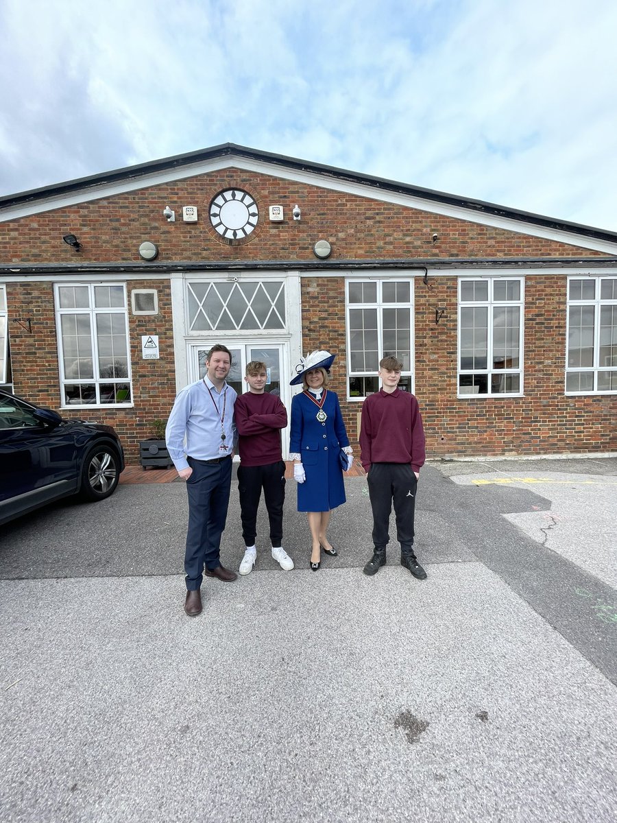 Today we were proud to show off our school to <a href="/HSOFSURREY/">High Sheriff of Surrey</a> Thank you for coming to visit us! #thisisAP #TeamWVC #prukidscan