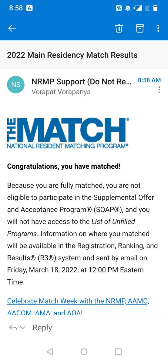 I'm going to be a pathologist!!! 
#pathmatch22 #MatchDay2022