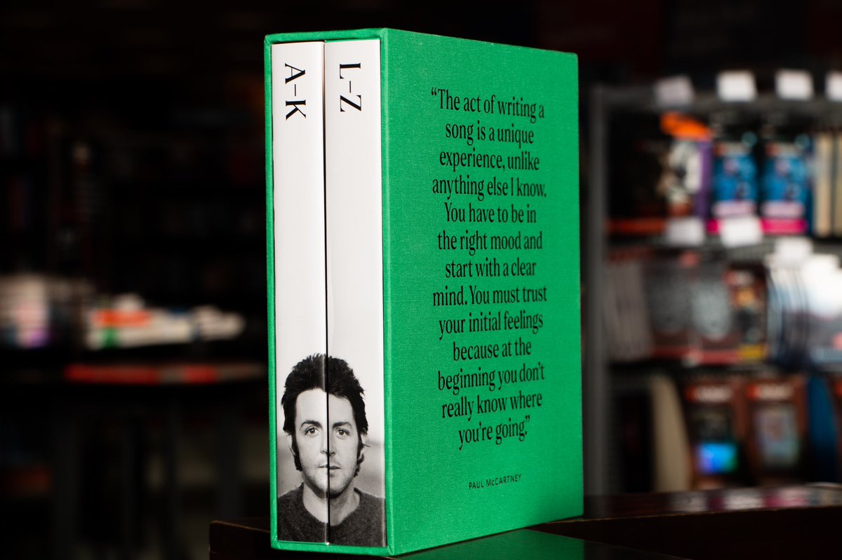 If you’re a Paul McCartney fan we have just the book for you!

Relive the greatest songs from The Beatles, McCartney and The Wings with Paul McCartney’s, The Lyrics: 1956 to the Present!