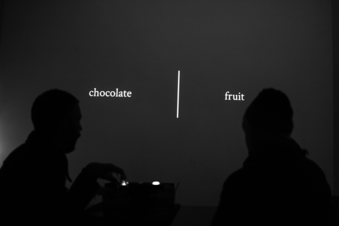 Chocolate or Fruit? You decide with The Best Thing by Melbourne-based play-making collective <a href="/PlayReactive/">PlayReactive</a>. Come along and play this series of interesting choices at Now Play This 2022. 

#gamecreator #gamemaker #gamedesigner #gameplay #londonart #londonevent #londonactivities