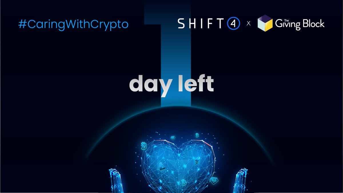 TheGivingBlock's tweet photo. 3.15.22 #CaringWithCrypto🚀❤️

@shift4 x @thegivingblock https://t.co/uK6seD0eLZ