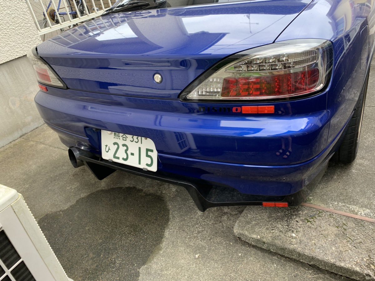 grker34's tweet photo. 【拡散希望】
3/11（金）、埼玉県熊谷市でS15が盗まれました
ブリリアントブルー、後期SPEC R、6速MT
特徴としてはトラストリップ、社外ボンネット、D-MAXのLEDテール、リアディフューザー、
もう数日経っているので見つからないかもしれませんが関東近郊の方、気にかけていただけると嬉しいです。 https://t.co/2zDMBtYJmi