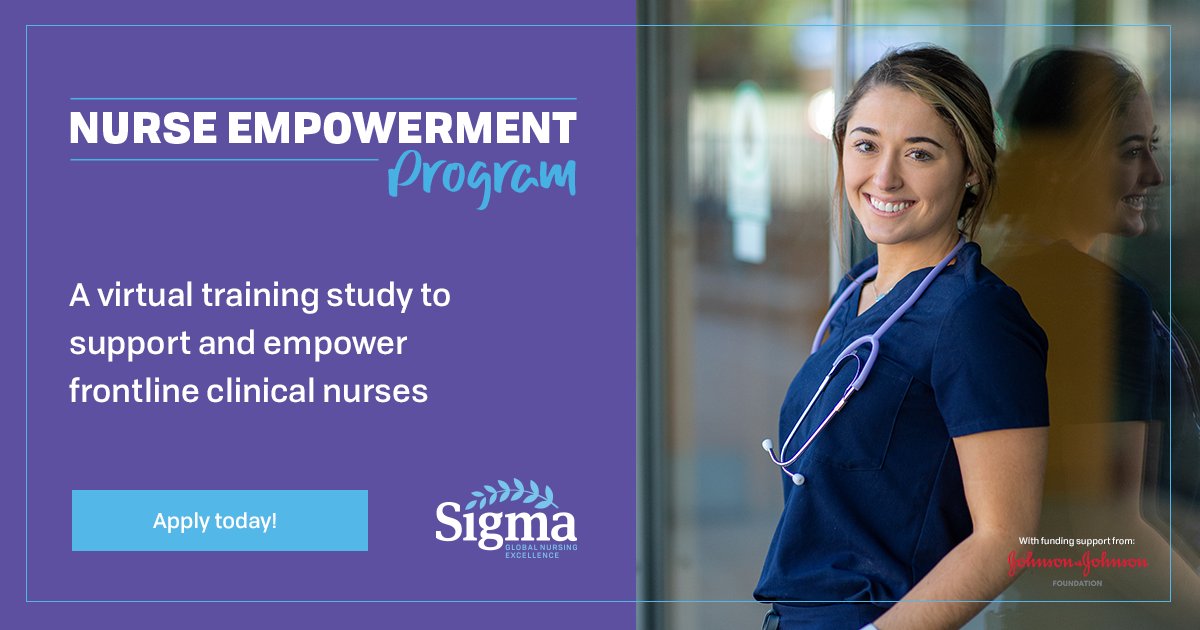 Sigma Nursing tweet media