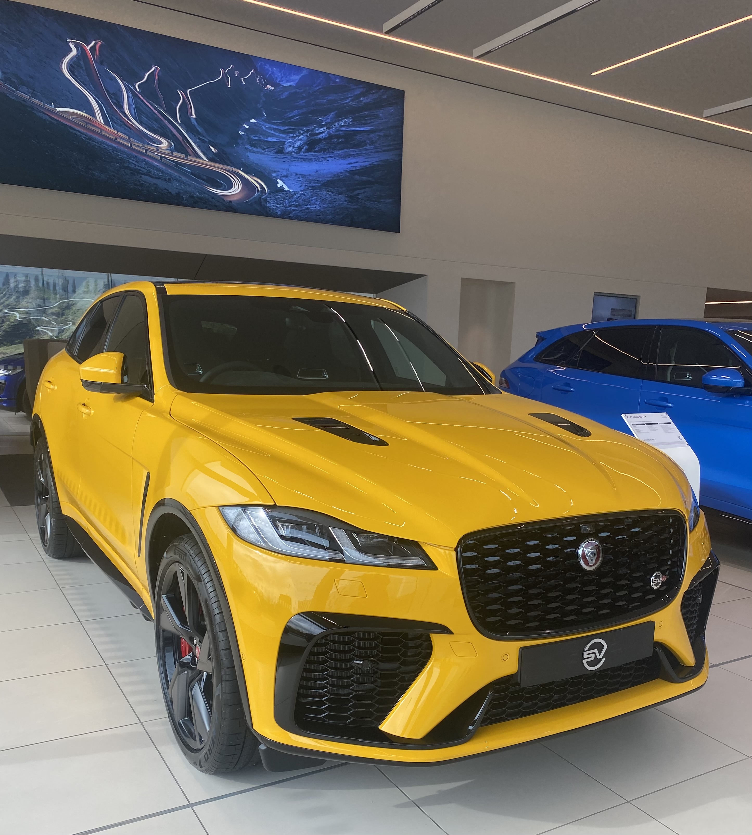 Jaguar f outlet pace yellow