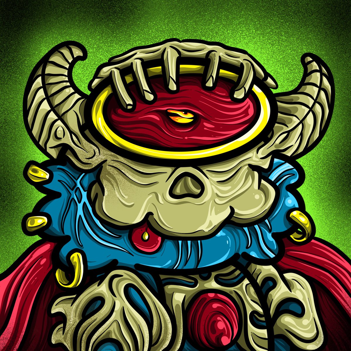 HFunforme's tweet image. #183 I’m chamomile but I’m not come with smile all the time 👹
Drop tonight 8:00pm BKK time 
@ParasHQ