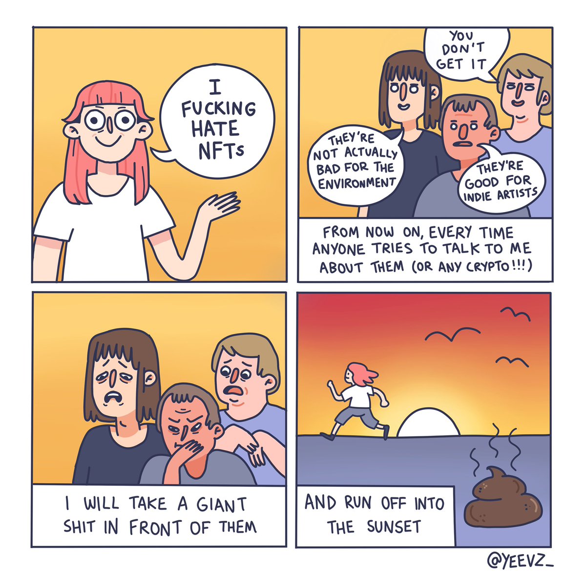 evie, from the internet tweet media