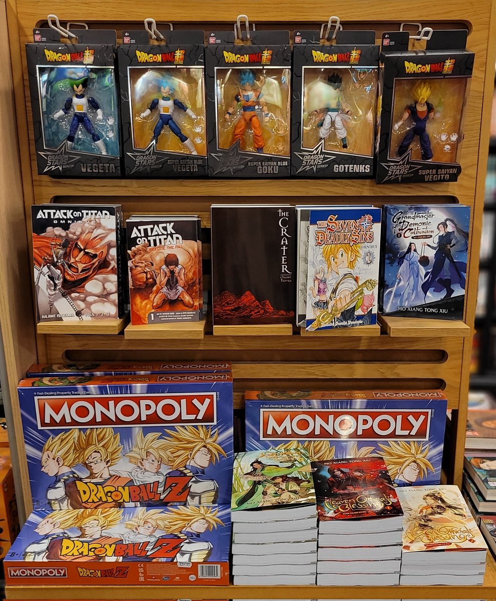 swanseastones's tweet photo. Doors open in 30 minutes.
Remember that time when we added hundreds of new #Manga books to our range?
We've only gone and done it again, except, this time, we've added a whole load of manga #NotBooks™ (including @JP_GHIBLI goodies) with more due in soon! https://t.co/2mm2oPzGCP