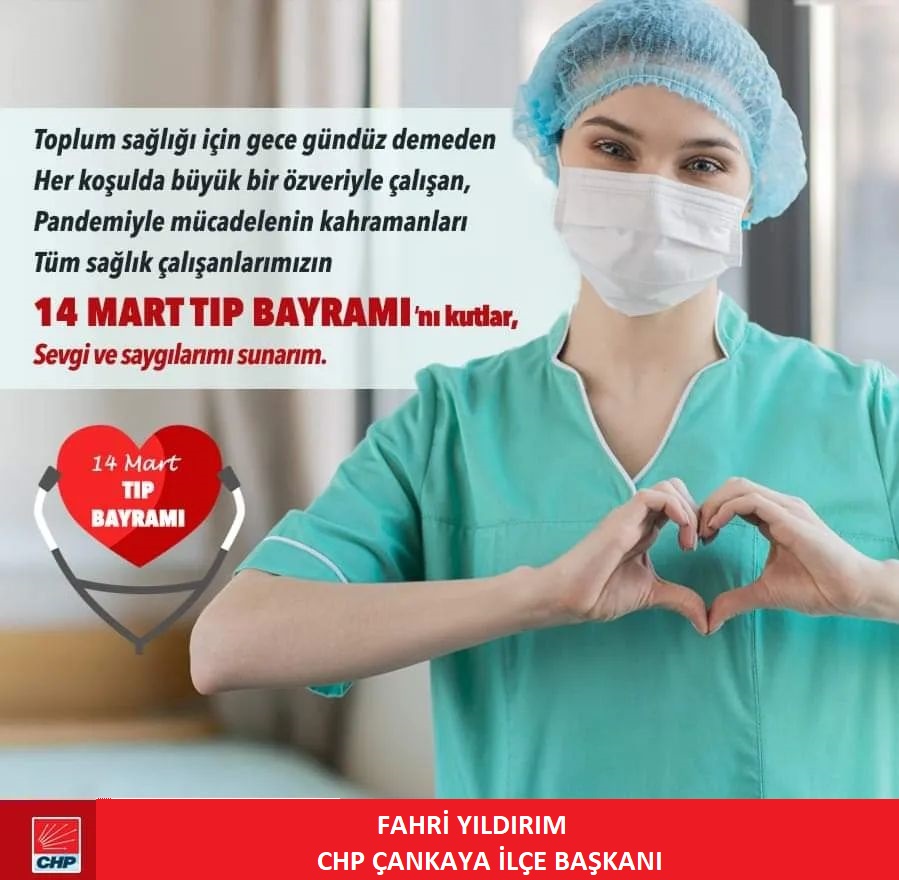 ozgur_cankaya_'s tweet photo. AKP iktidarının giderlerse gitsinler dedikleri buna rağmen her koşulda tüm canlıların sağlığı için özveriyle çalışan, araştıran, geliştiren, daima görevinin başında olan tüm sağlıkçılarımızın 14 Mart Tıp Bayramı kutlu olsun…
#14Mart
#TıpBayramı https://t.co/A54CzrI7nX