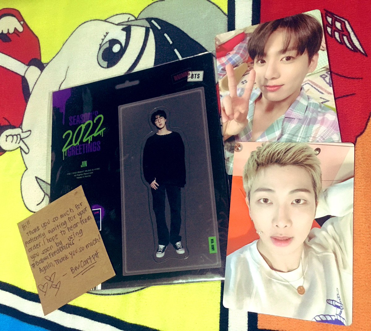 annekharla's tweet photo. Thank you so much, @BwiCartPH! Jinnie and NamKook are here! π₯°
#BabwiFeedbacks https://t.co/C57dX69w7N
