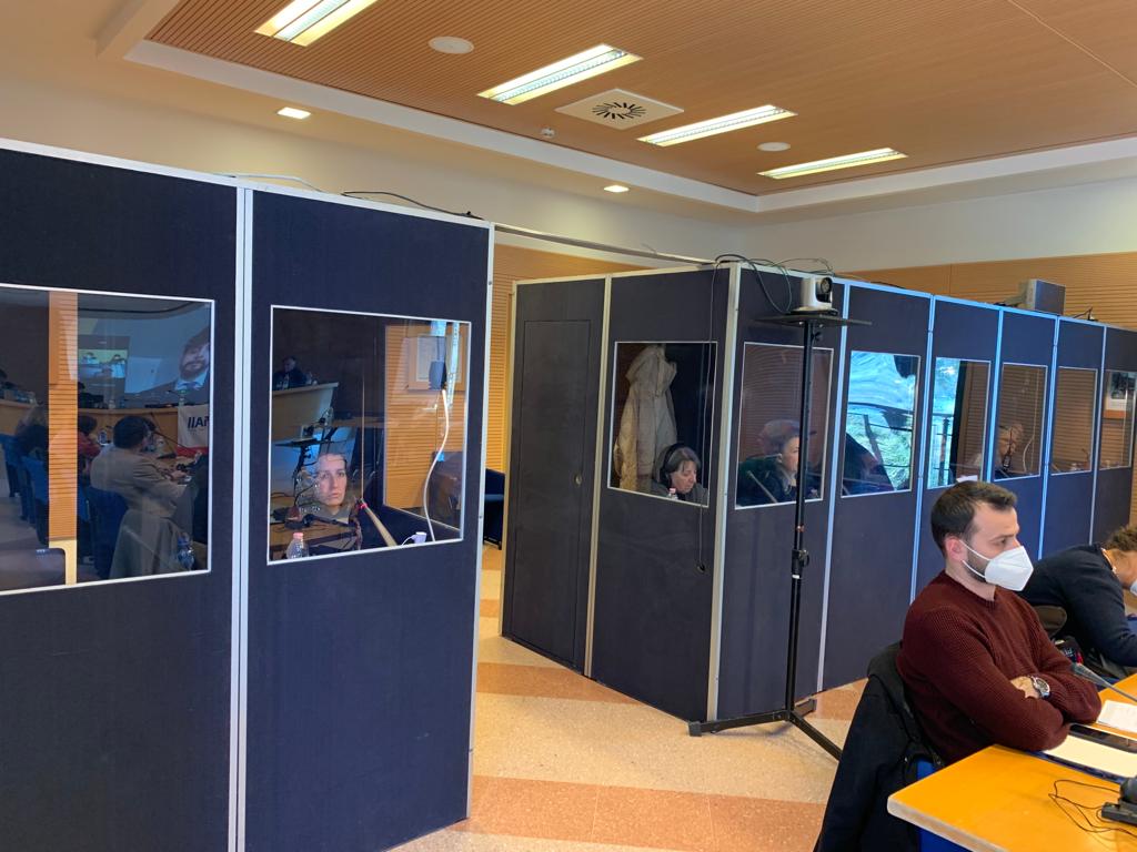 interpreticonf's tweet photo. Interpreti di Conferenza traduce alla Spring School on Digitalization di @industriAll_EU presso Centro Studi CISL di Fiesole, 8-10 marzo https://t.co/Xg9h2ifVox