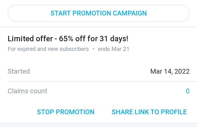 65% off your first month if you sign up now!   Don't miss out, there's HUNDREDS of posts already and
