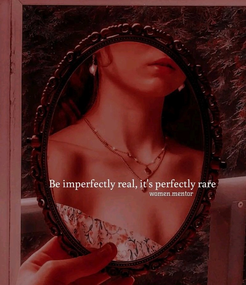 Hayahalsha's tweet photo. Be imperfectly real, it's perfectly rare.
#quotestoliveby #loveyourself #beoriginal #quotestoliveby #BeYourself  
#BeYou https://t.co/MMYRgbI7iE