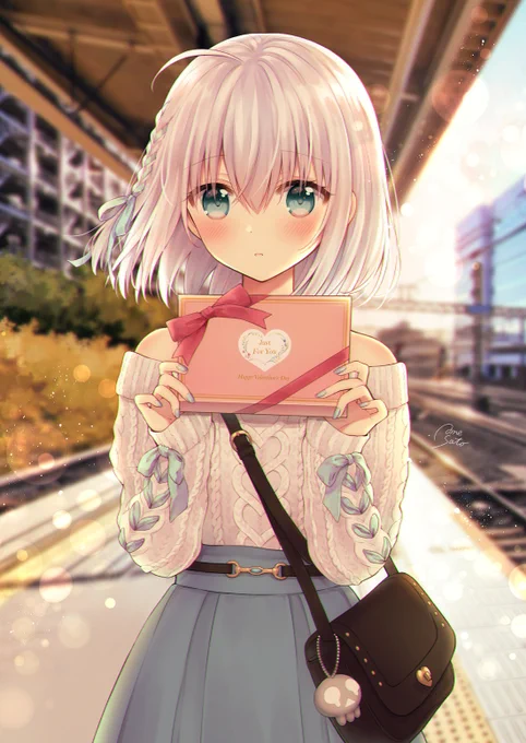 #ホワイトデーは銀髪白髪を愛でる日 
うちの渚ちゃんをよろしくお願いします✨ 