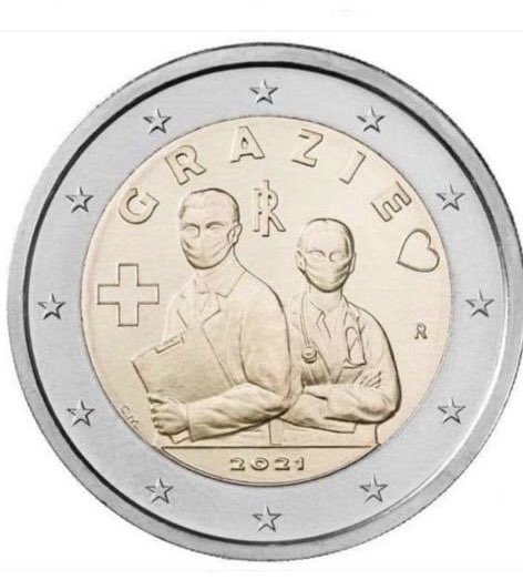 İtalya’da çıkan 2 Euro’ların üzerinde doktorlara teşekkür var, biz de ise onların kovan iktidar!