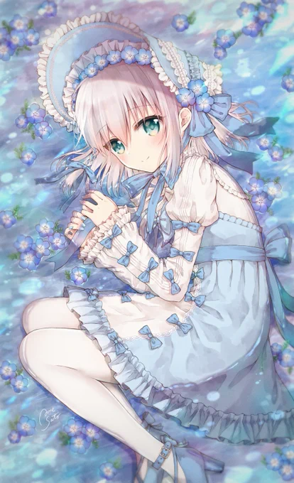 #ホワイトデーは銀髪白髪を愛でる日 
うちの渚ちゃんをよろしくお願いします✨ 