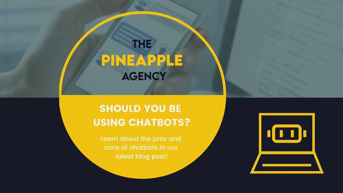 Chatbots can be very useful, but have some limitations. Read our latest blog post to learn more about chatbots and their pros and cons: buff.ly/3rQaAOh

#DigitalMarketing #Marketing #DigitalMarketingAgency #MarketingAgency #Bournemouth #Poole #Dorset #digitalmarketingtips